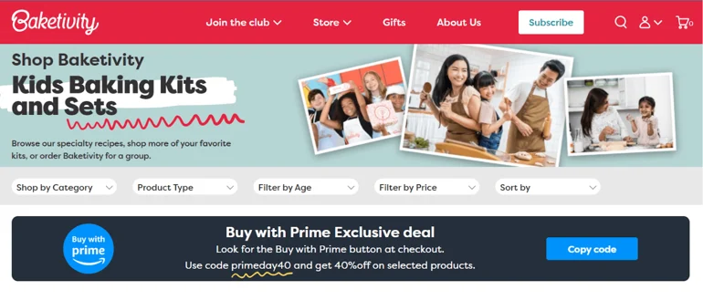 اختارت بعض العلامات التجارية المنافسة المشاركة في Prime Day من خلال برنامج "Buy with Prime"